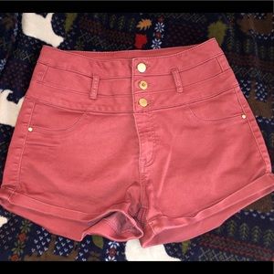 High waisted short